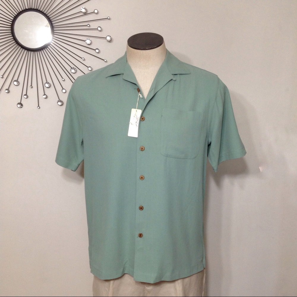 Eagle Dry Goods Short Sleeve Silk Shirt